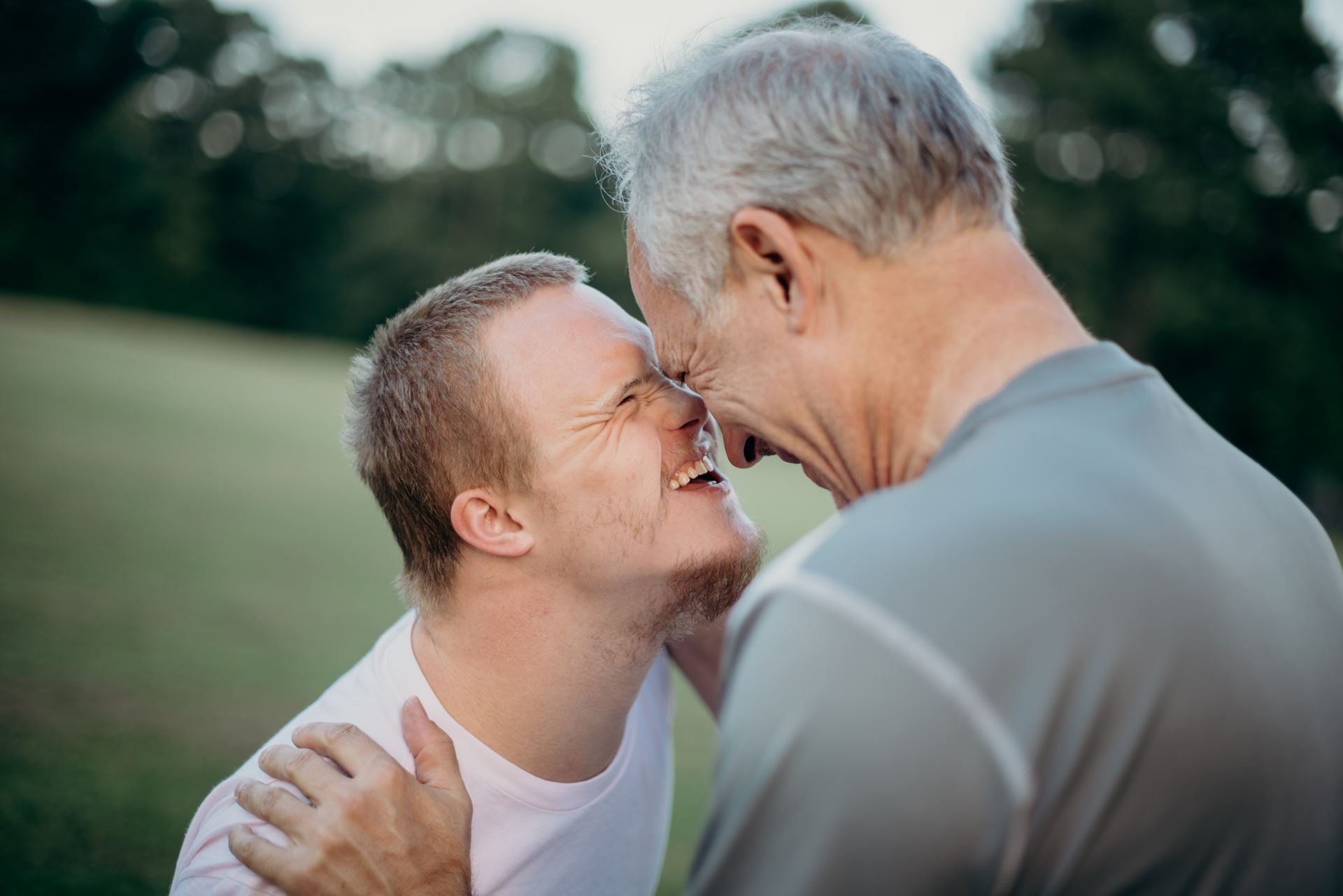 a picture of a person with their carer